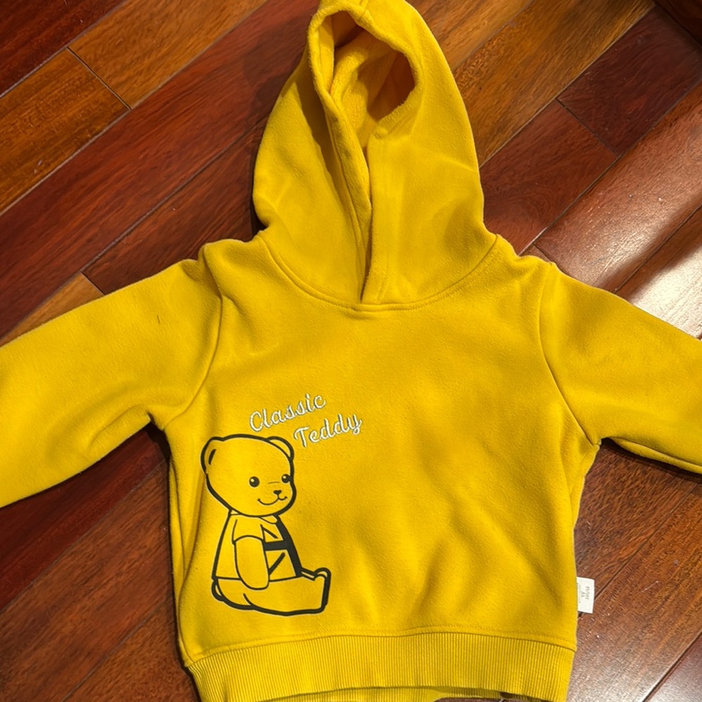 Classic Yellow Kids Hoodie